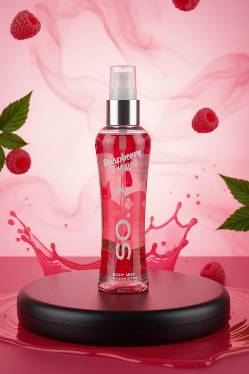 Brume Parfumée Corps - Raspberry Frappé 100 ml - SO Fragrance