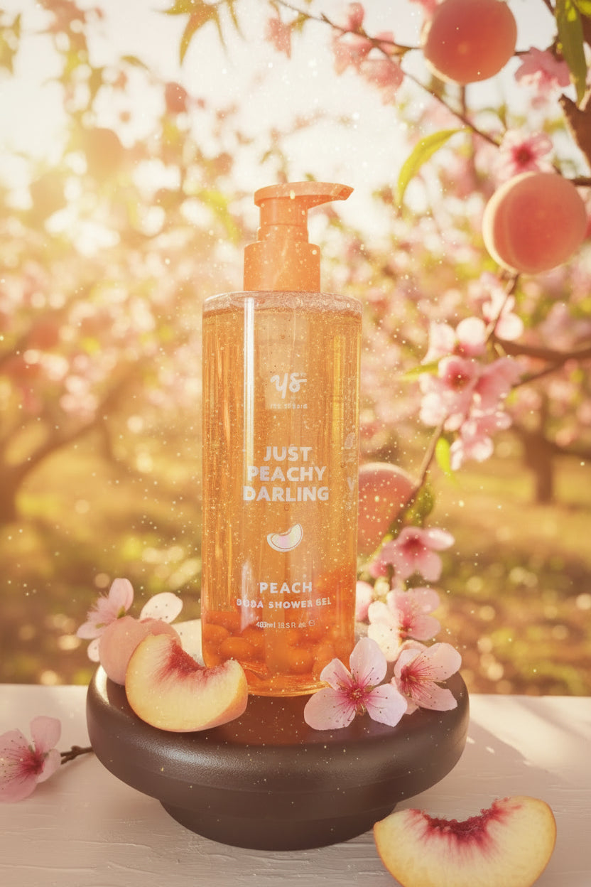 🍑 Gel douche Peach Boba – Yes Studio 400ml