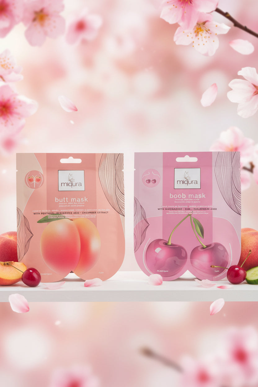 🍒🍑 DUO – Masques Poitrine Cerise & Pêche
